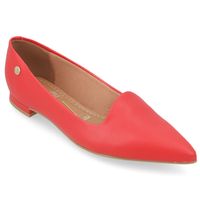 Ballerinas Rojo Sin amarre Slip on