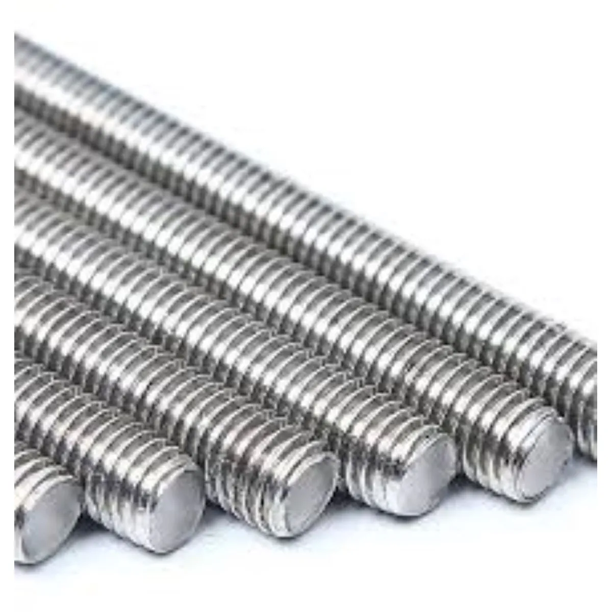 METALFER - Hilo Esparrago Corrido 3/8 Zincado X 1 Mts