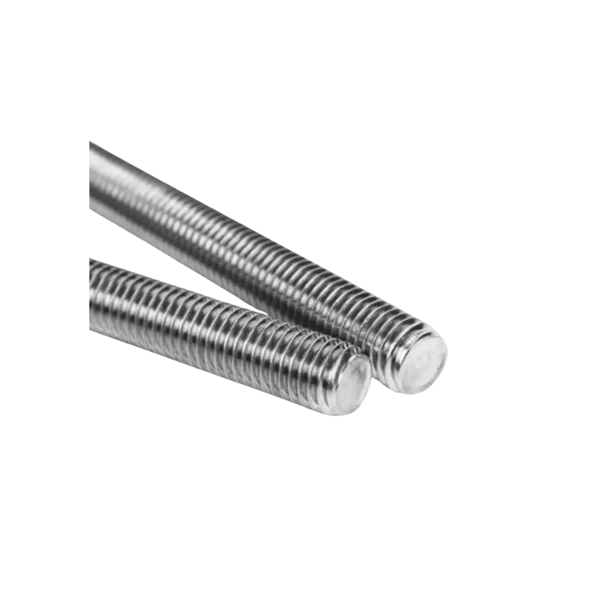 METALFER - Hilo Esparrago Corrido 3/8 Zincado X 1 Mts