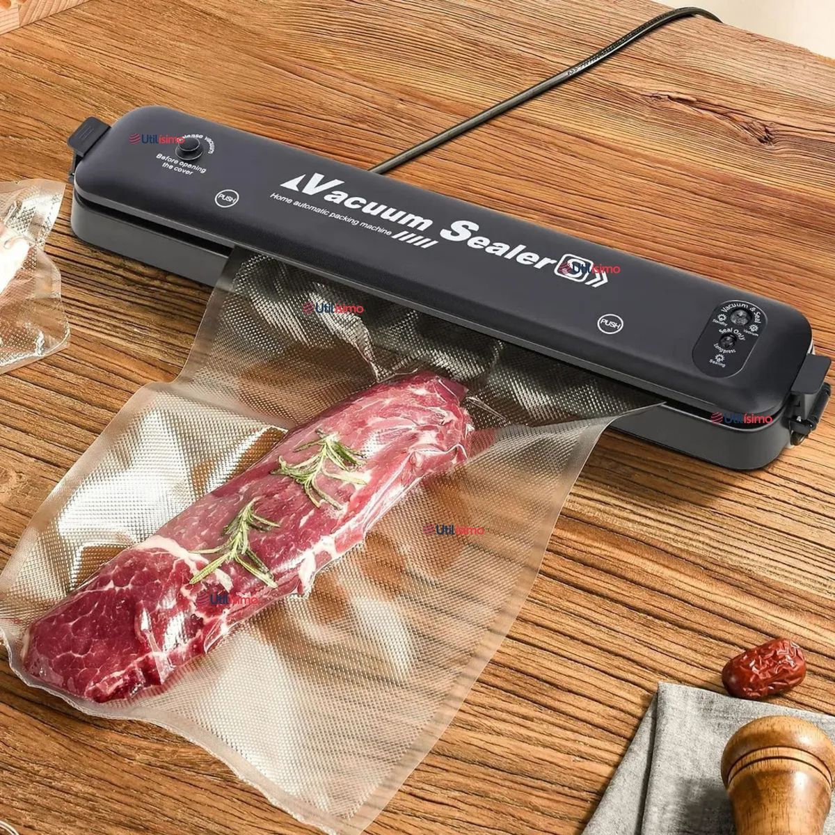 LINE - Maquina Selladora Envasadora Al Vacío Alimentos Automática Portátil