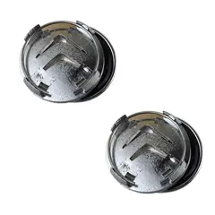 GENERICO - 4 Tapa Centro Llanta Compatible con Citroen 60mm Negro