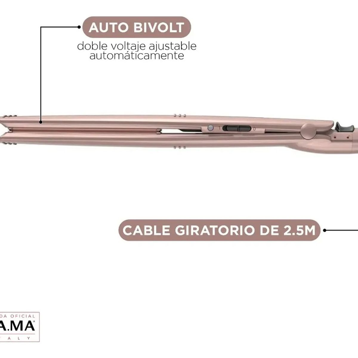GAMA - Alisador Gama Elegance Keration Chi