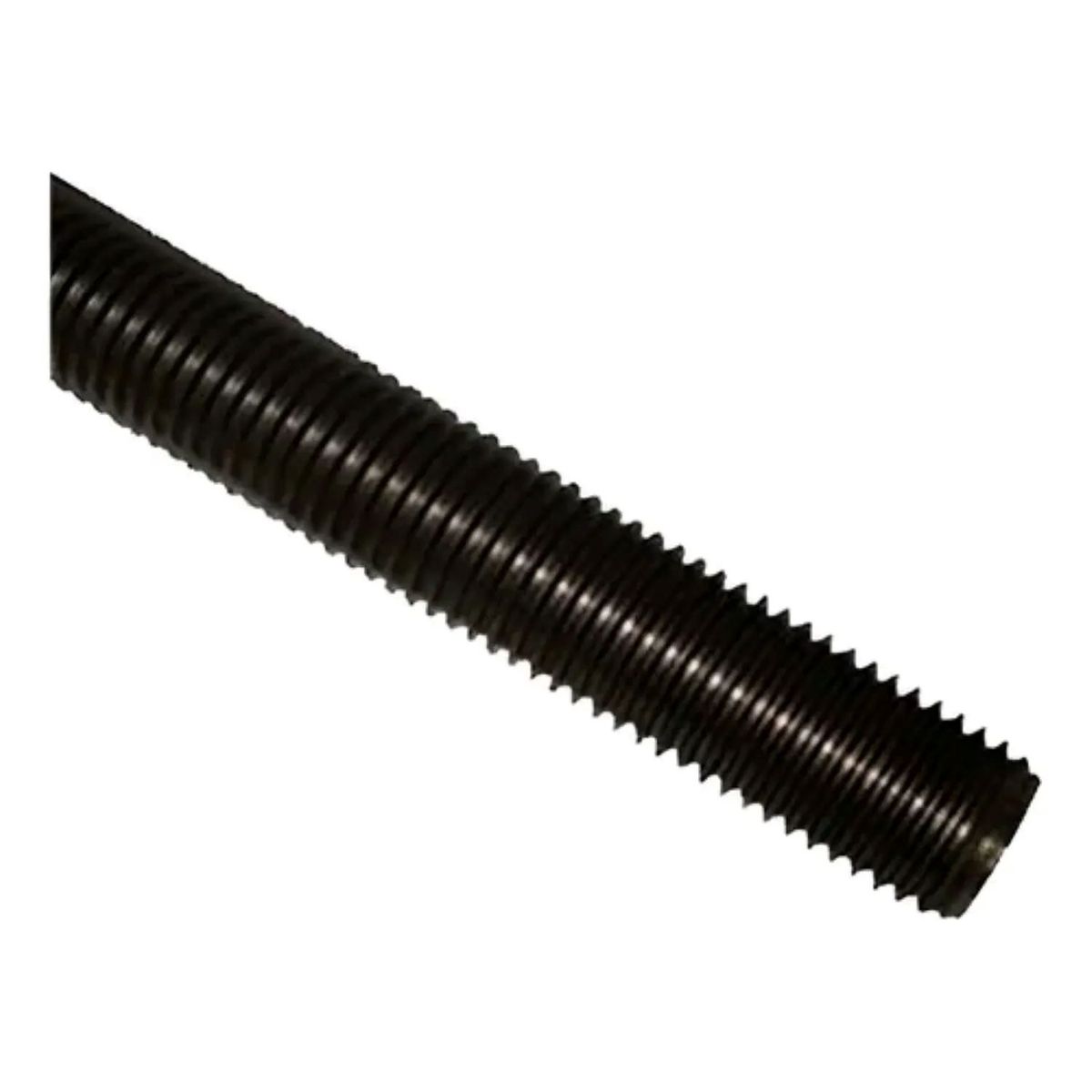 METALFER - Hilo Esparrago Negro 1 Pulgada X 1 Mts