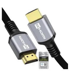 BAZUCA - Cable Hdmi 8k 15 Metros 2.1 Hdr 48gbps 8k 10k 60hz 4k 120hz