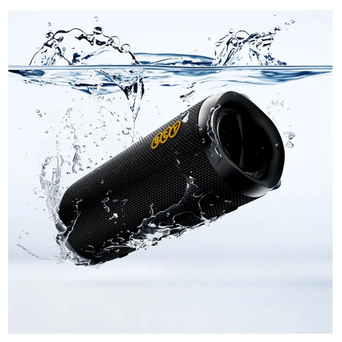 XIAOMI - QCY Parlante Bluetooth Portátil SP7 40W RGB IPX7 Negro