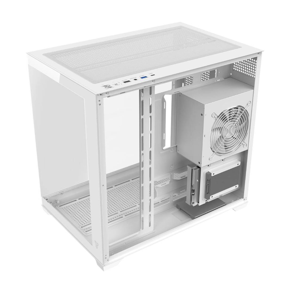 FANTECH - Gabinete Fantech CG85 LUMINA RGB White