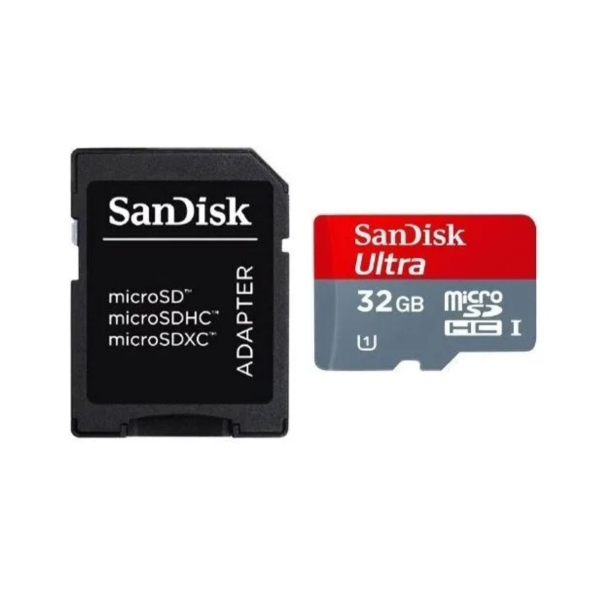 SANDISK - Memoria Micro Sd 32gb 533x Sandisk Ultra 80mbs Adaptador