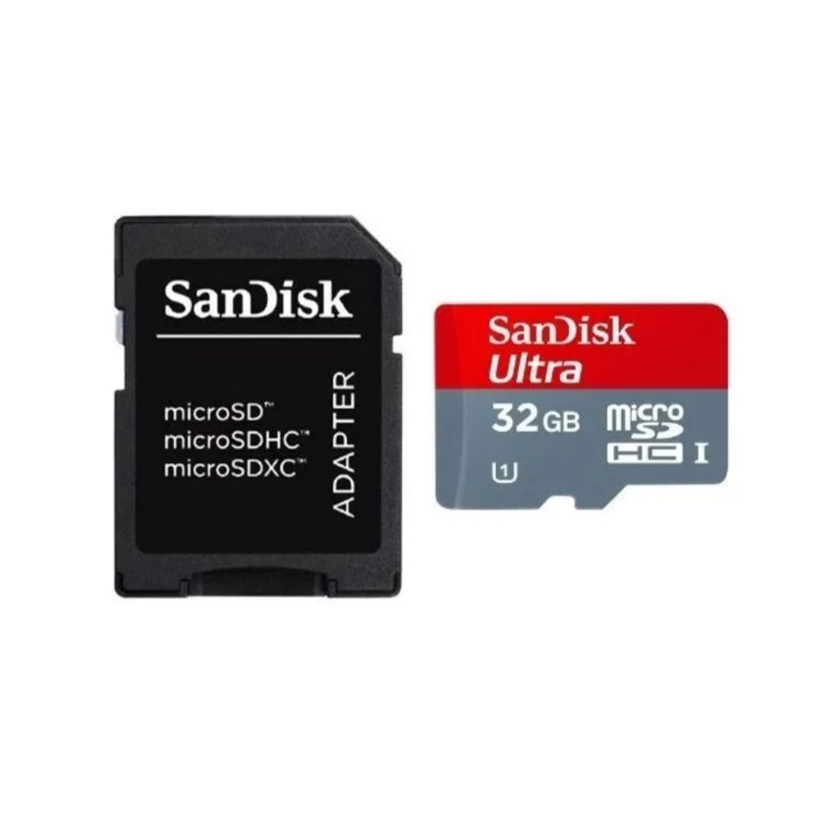 SANDISK - Memoria Micro Sd 32gb 533x Sandisk Ultra 80mbs Adaptador
