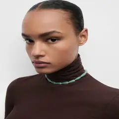 PDPAOLA - Collar colgante de aventurina verde