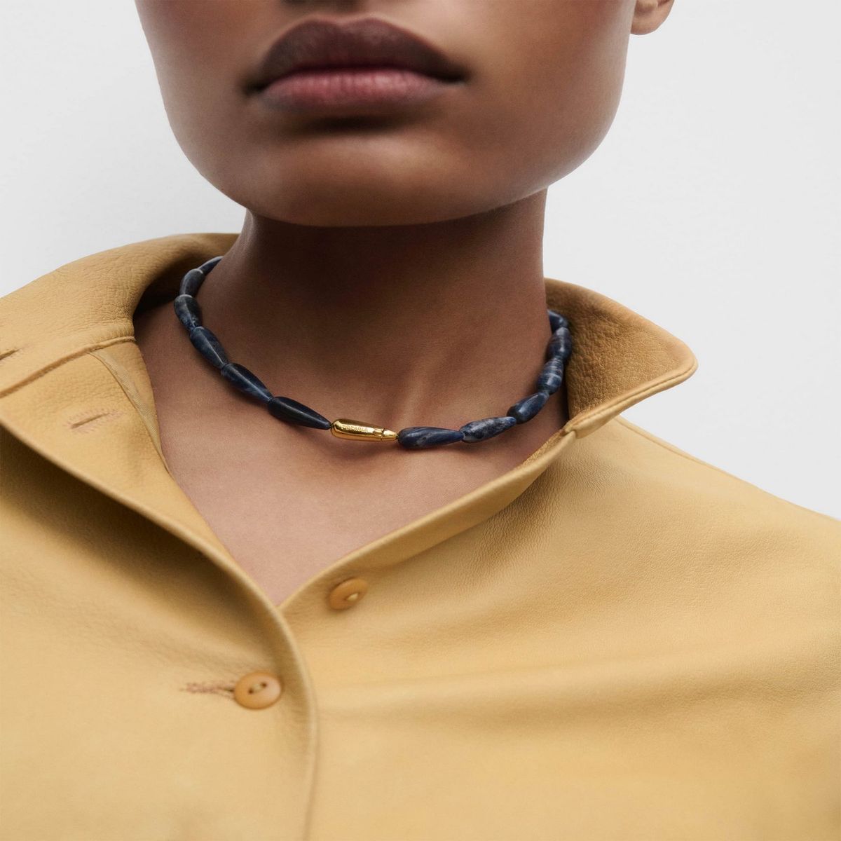 PDPAOLA - Collar gota de sodalita