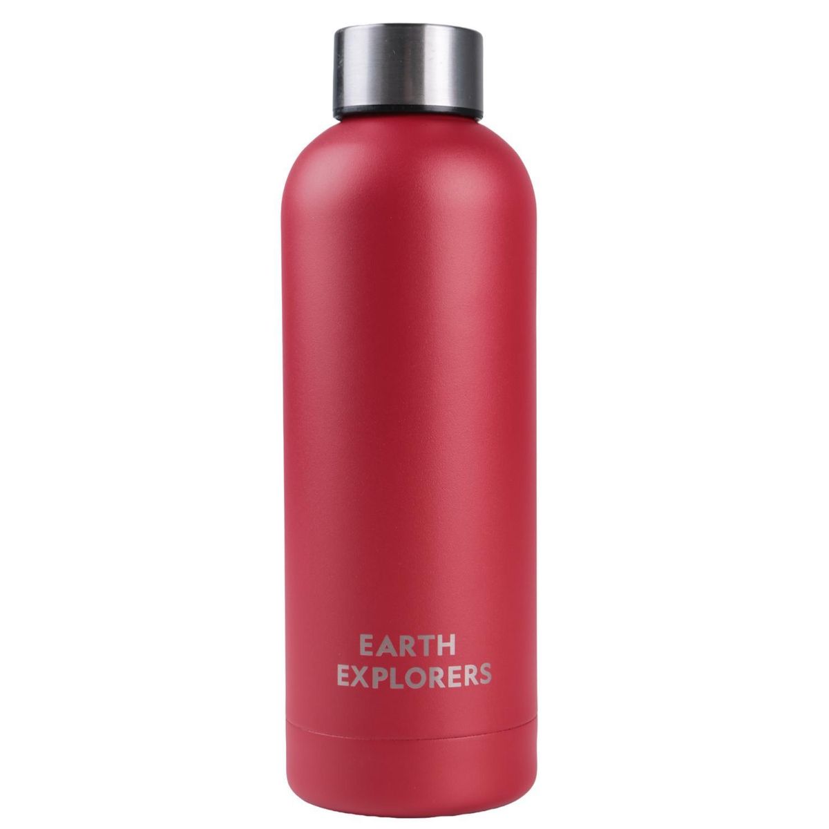 NATIONAL GEOGRAPHIC - Botella Metálica Térmica Boca Angosta 500ml Roja