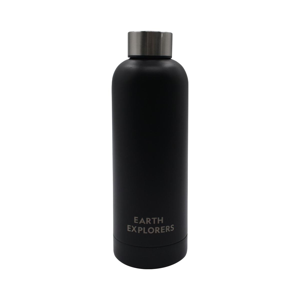 NATIONAL GEOGRAPHIC - Botella Metálica Térmica Boca Angosta 500ml Negra