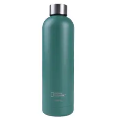 NATIONAL GEOGRAPHIC - Botella Metálica Térmica Boca Angosta 750ml Verde