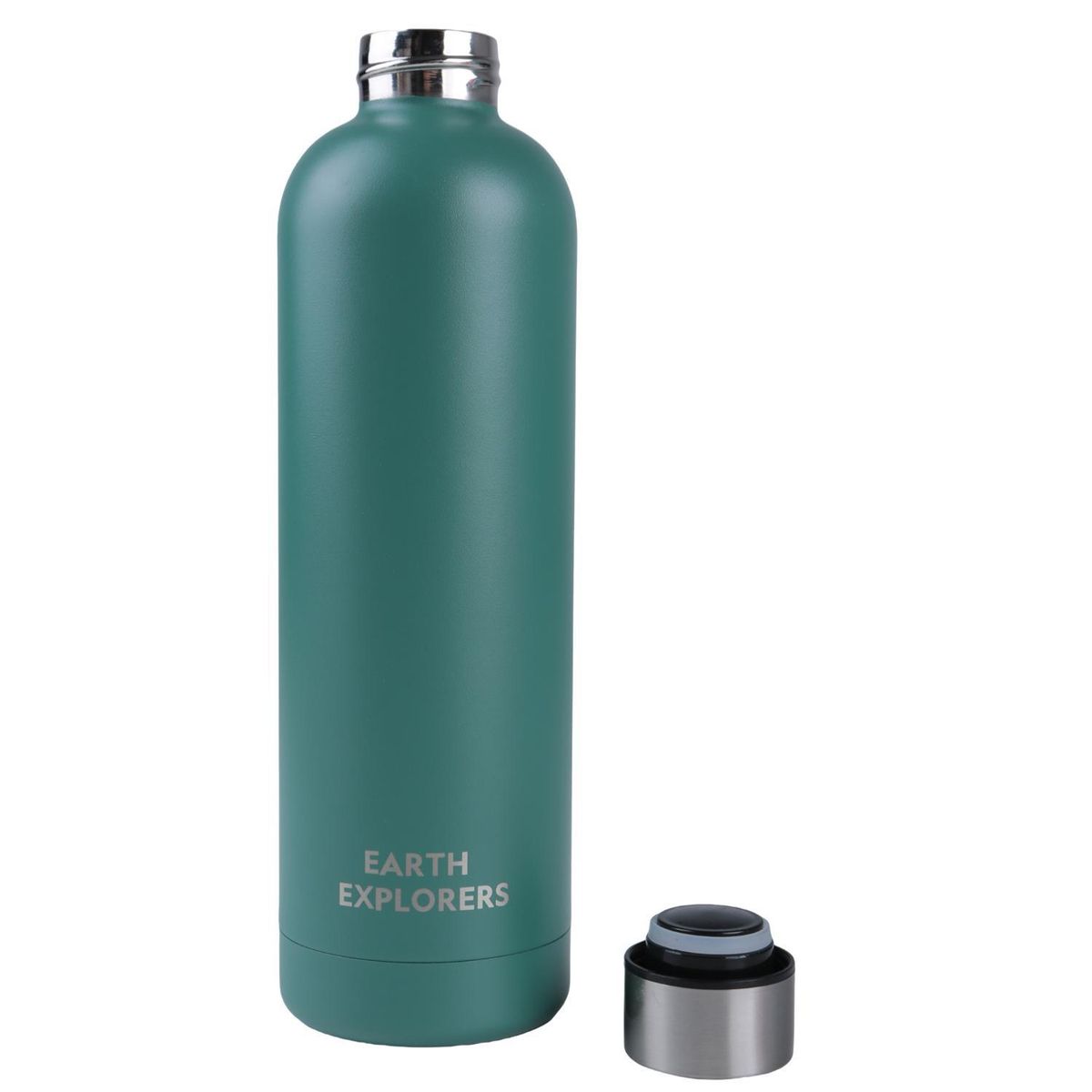 NATIONAL GEOGRAPHIC - Botella Metálica Térmica Boca Angosta 750ml Verde
