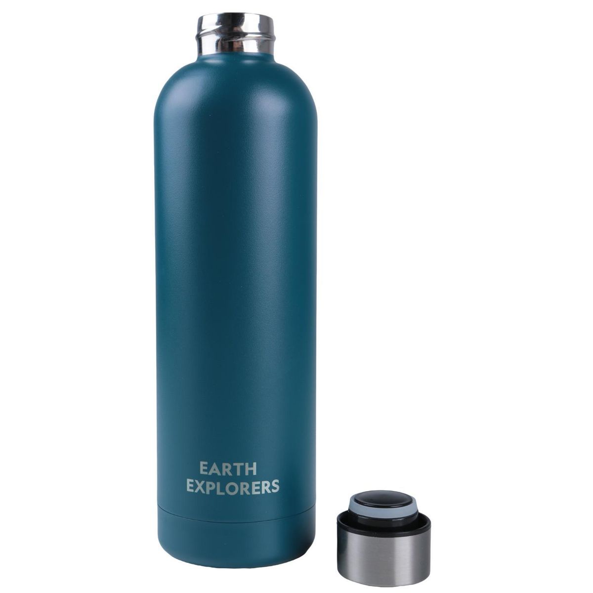 NATIONAL GEOGRAPHIC - Botella Metálica Térmica Boca Angosta 750ml Azul