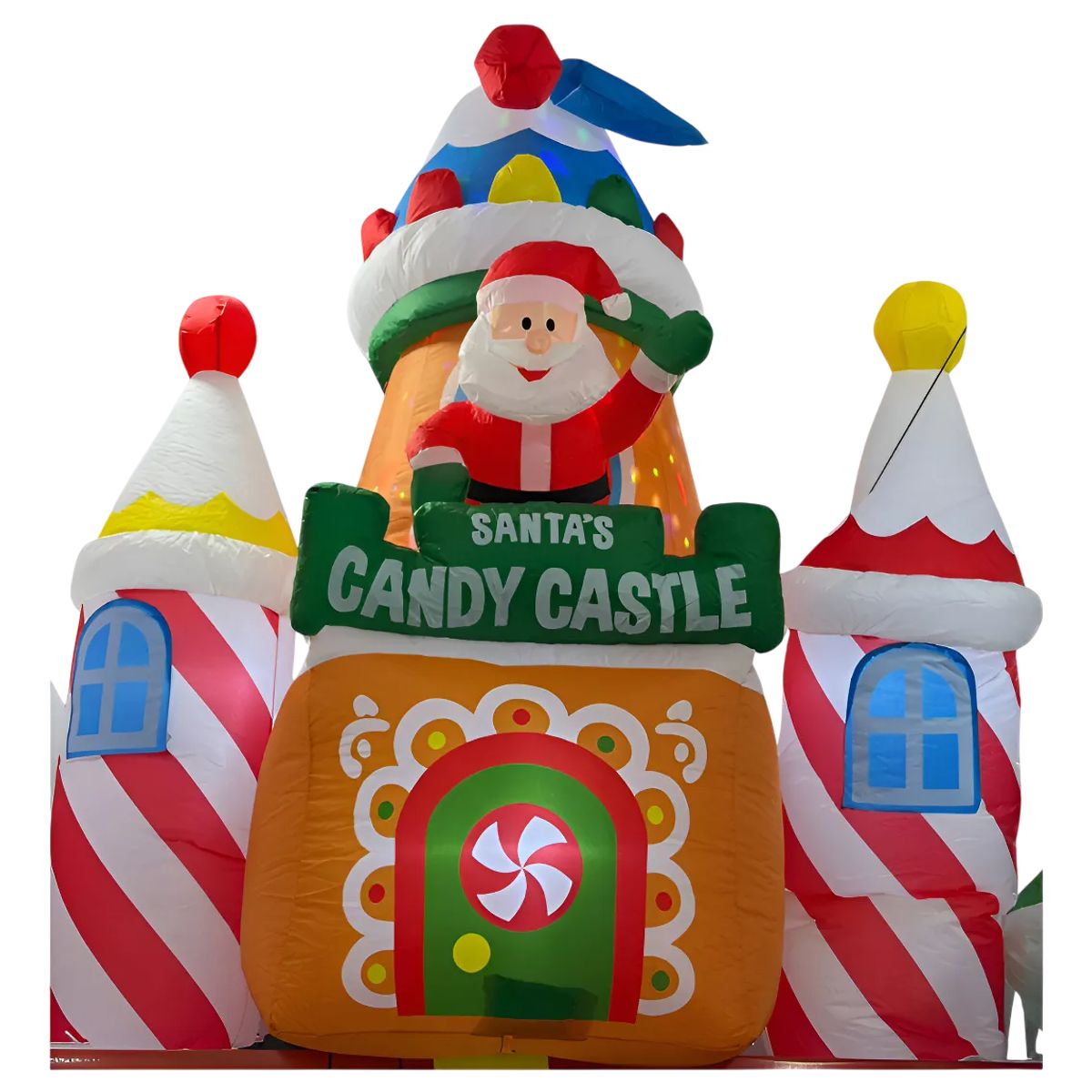 GENERICO - INFLABLE NAVIDEÑO CASTILLO DE CARAMELO 240CM
