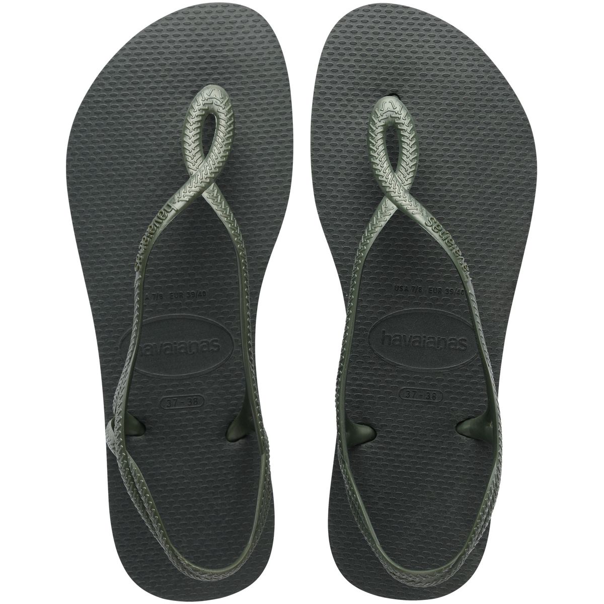 HAVAIANAS - Sandalia Mujer Luna Verde Oliva Havaianas