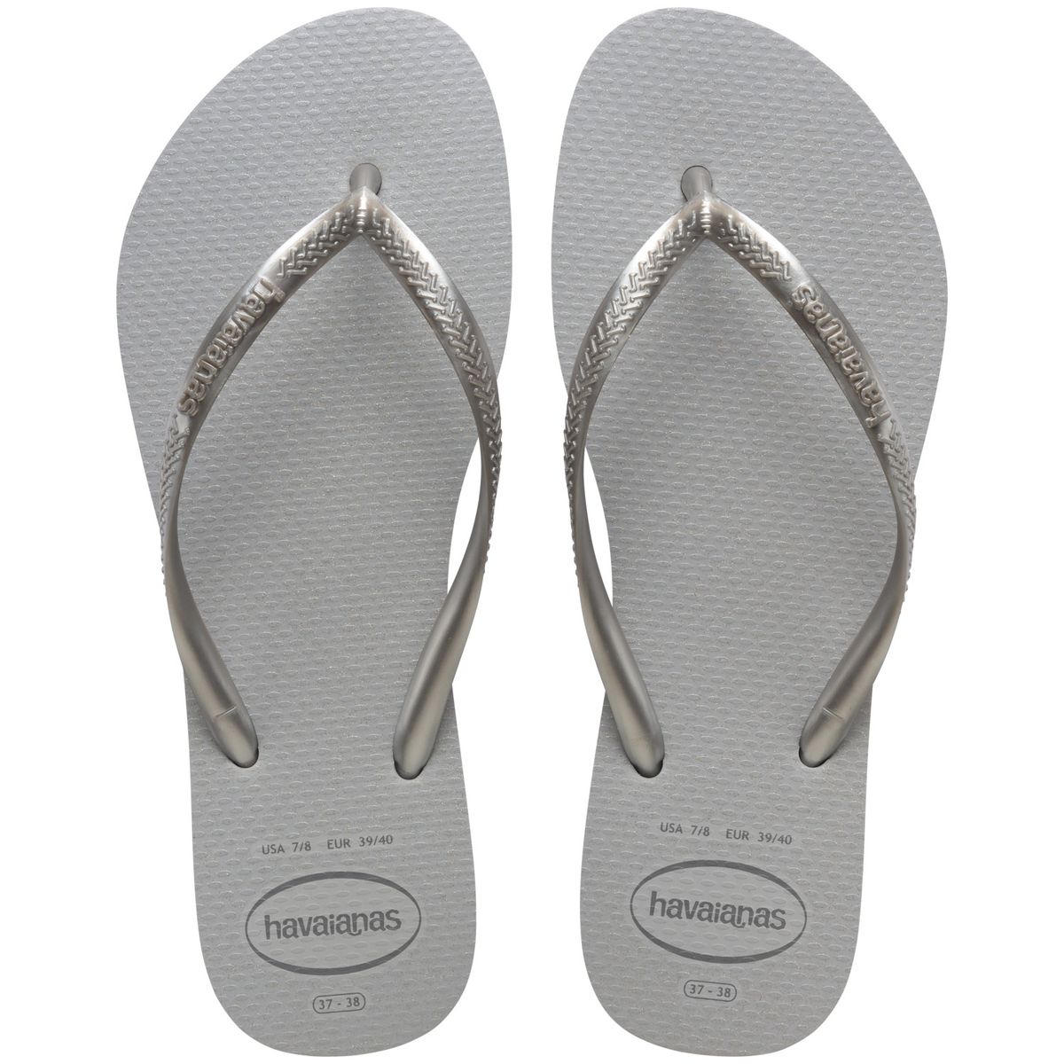 HAVAIANAS - Sandalia Mujer Slim Gloss Gris Havaianas