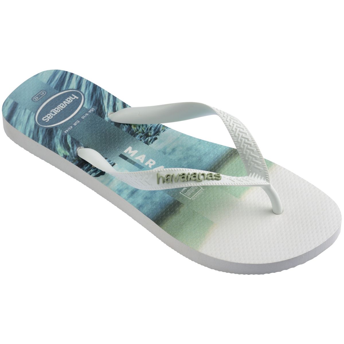 HAVAIANAS - Sandalia Hombre Top Surfer I Fc Blanco Havaianas