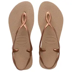 HAVAIANAS - Sandalia Mujer Luna Dorado Rose