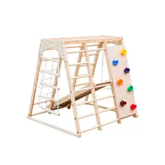 BANDU - Gimnasio Infantil Juego Pikler Parque 8 en 1 Bandú