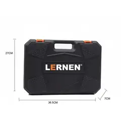 LERNEN - Set Herramientas Manuales 150 Piezas Modelo 135P Maletín