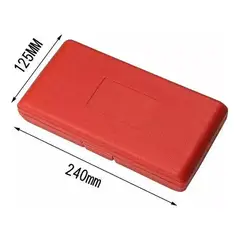 GENERICO - Set Caja Juego Herramienta Dados 46 Piezas Acero Carbono 1/4