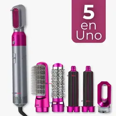 LINE - Cepillo Alisador Secador De Cabello 5 En 1 Multifuncional Estilizador Y Voluminizador