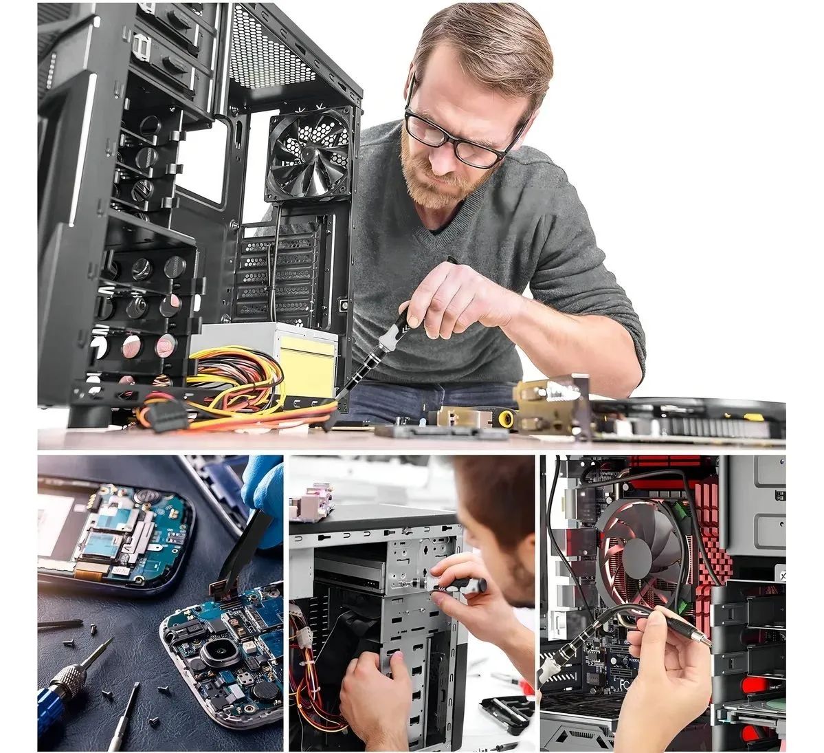 Juego Destornilladores Precisión 115 En 1 para Teléfonos y Notebook