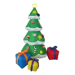 GENERICO - INFLABLE ARBOL DE NAVIDAD Y REGALOS 180CM
