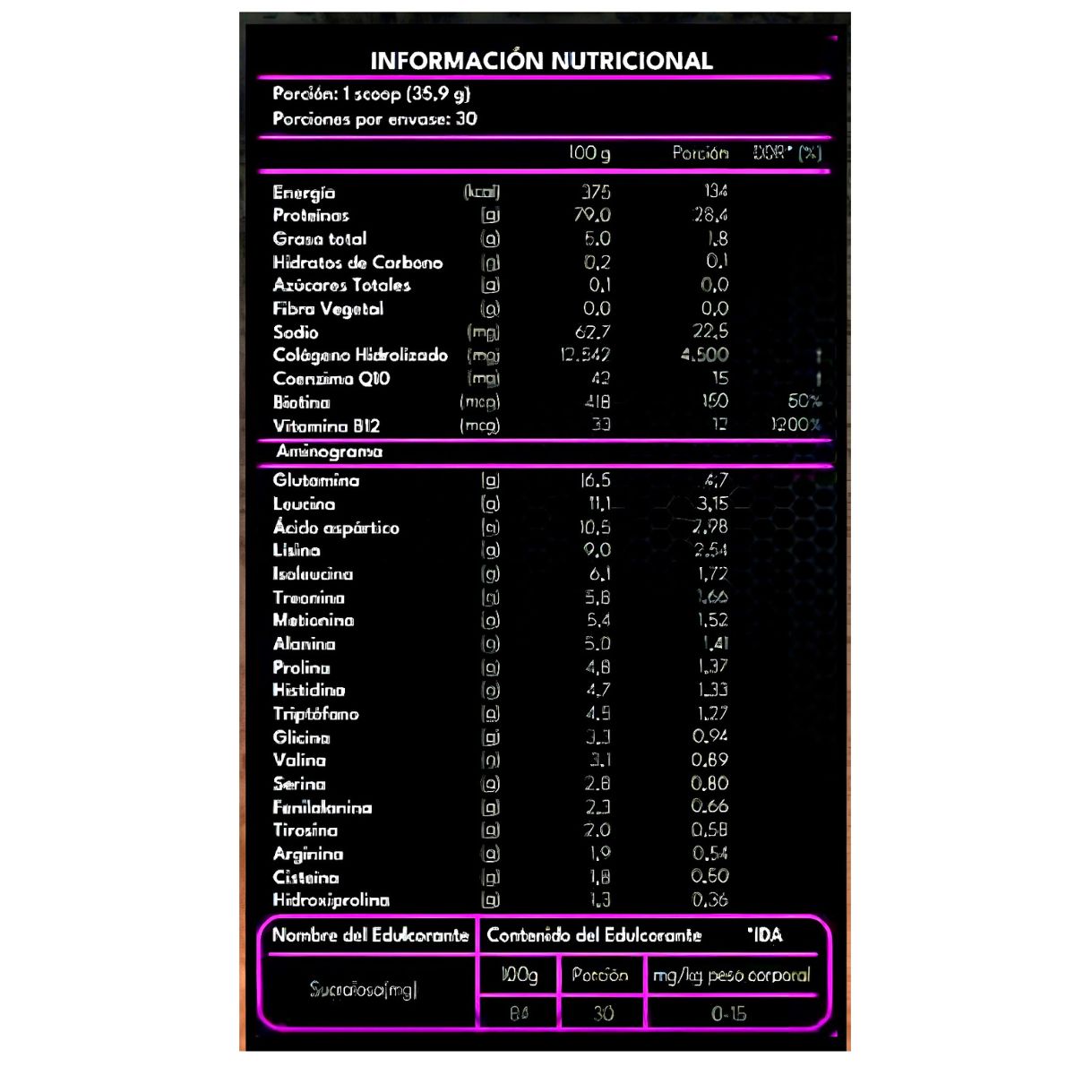 FNL - Whey Protein Woman Vainilla 1076g - Colágeno con Q10 +B12+Biotina +B12 - LabFNL