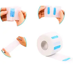 RED ONE - Papel Cuello Profesionales REDONE Para Barberos Pack X5 Blanco