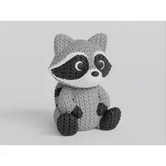 GENERICO - Figura - Mapache tejido