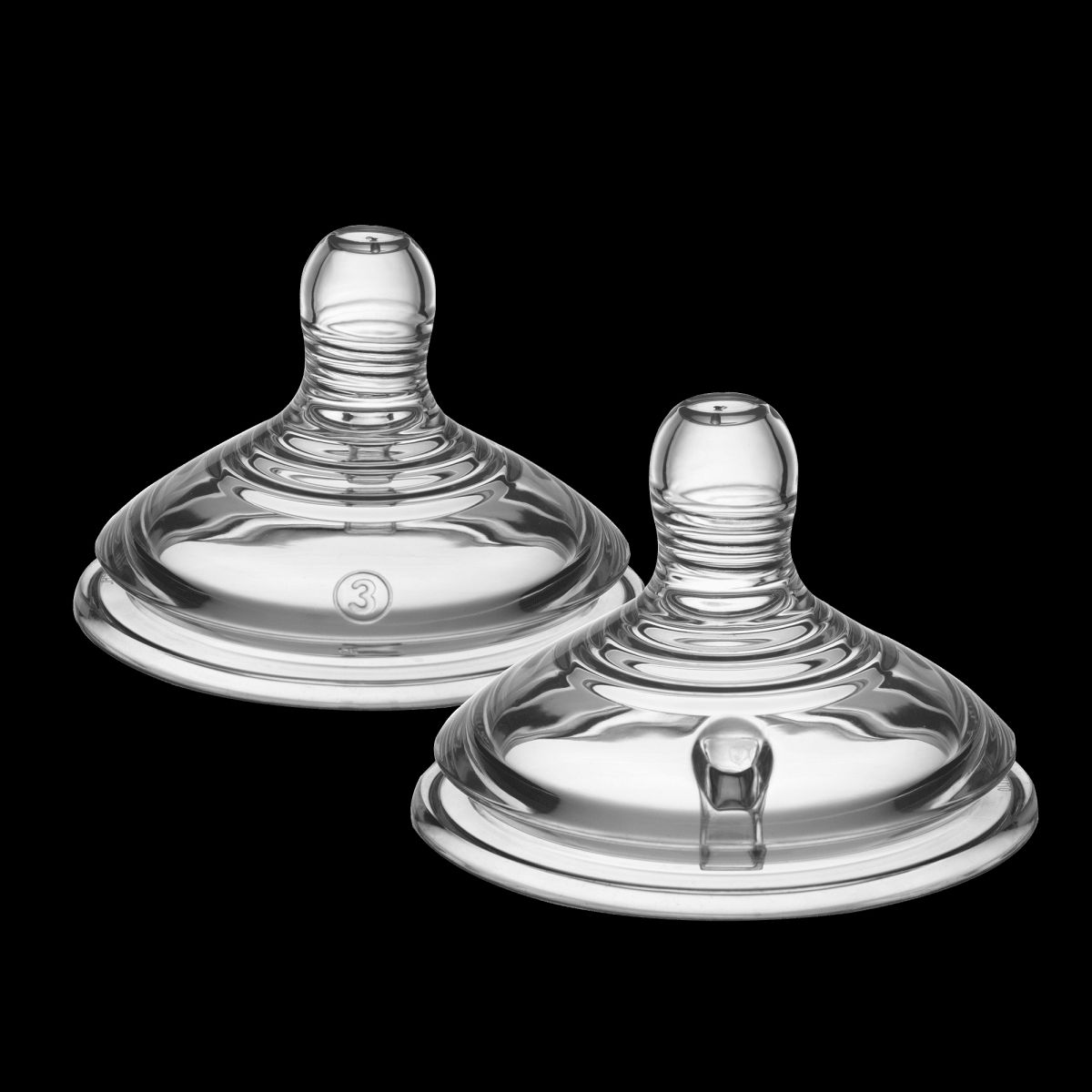 TOMMEE TIPPEE - Tetina de silicona Closer to Nature Flujo Medio 3m+