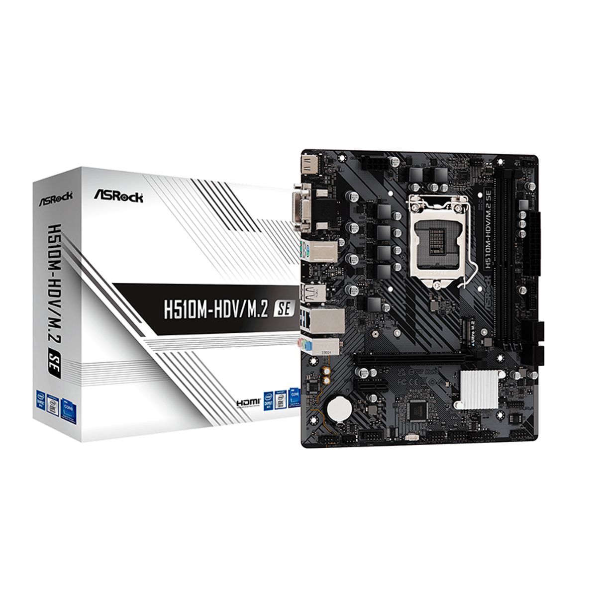 ASROCK - Tarjeta Madre Asrock MB H510M-HDVM2 SE LGA1200 10A11A