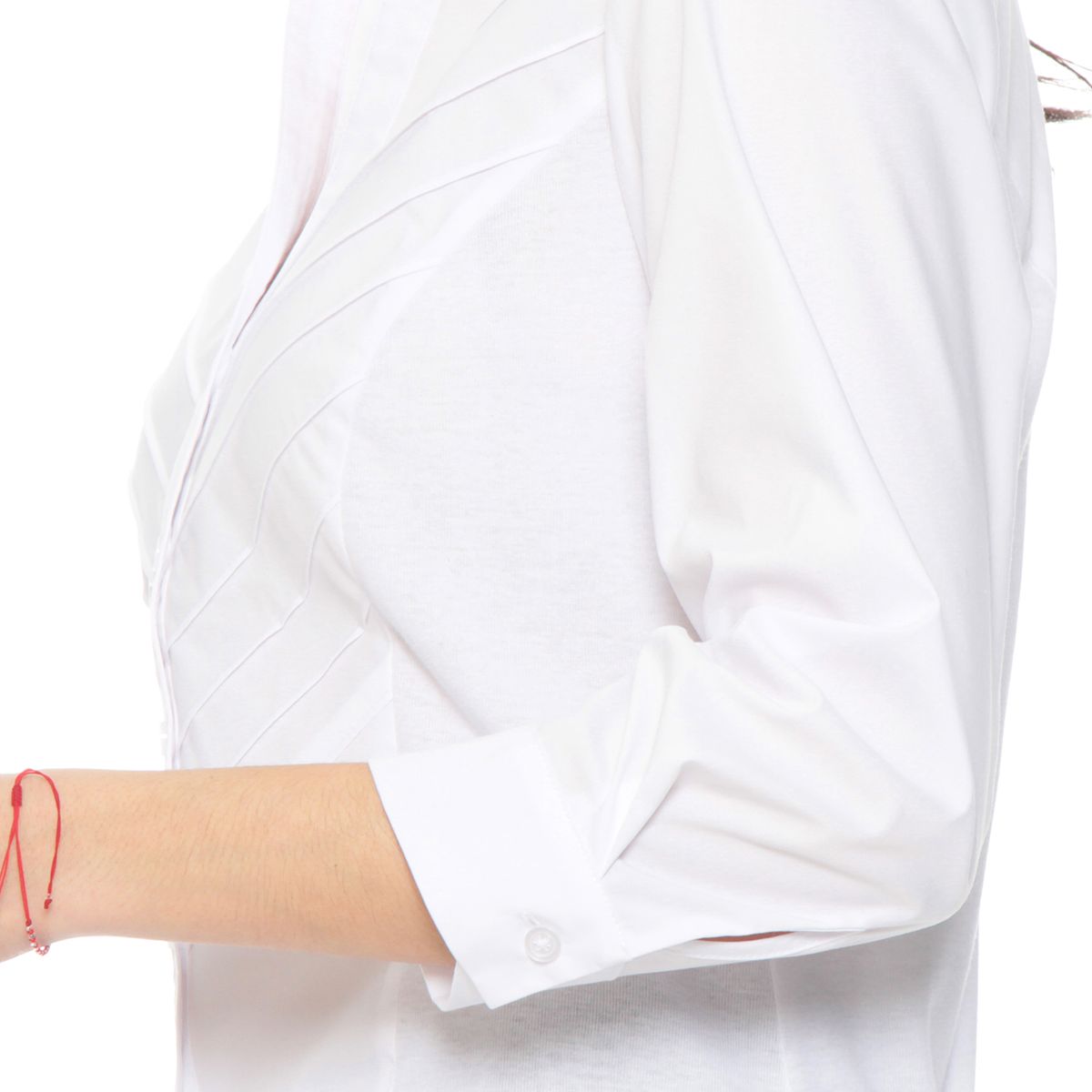 WADOS - BLUSA MANGA 3/4  CON ALFORZA EN DELANTERO