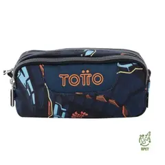 TOTTO - Estuche Escolar Azul Multiuso Sobre Lapices