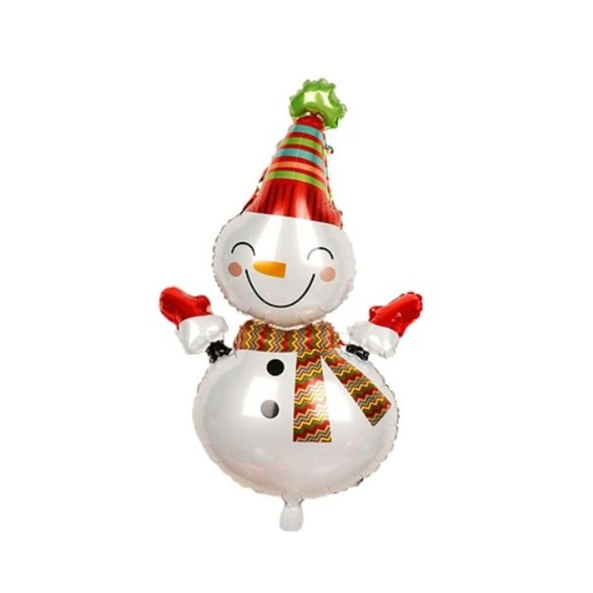 GENERICO - Globo Metálico De Muñeco De Nieve 70x109 Cm