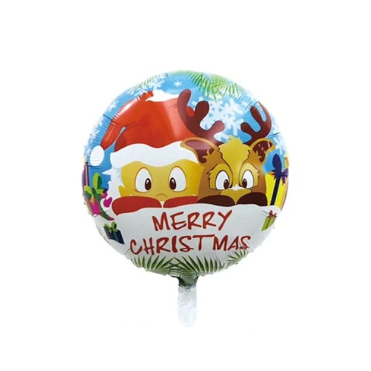 GENERICO - Globo Metálico Merry Christmas 45 Cm