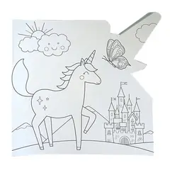 ARTEL - Block Para Colorear Y Pintar Unicornio Divertiblock