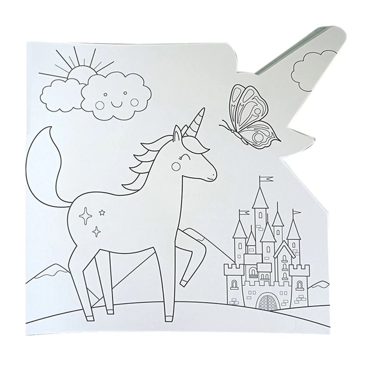 ARTEL - Block Para Colorear Y Pintar Unicornio Divertiblock