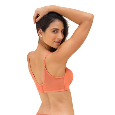 Imagen 2 del producto Sostén sin arco de realce alto incorporado Magical Bra 091058 Naranja