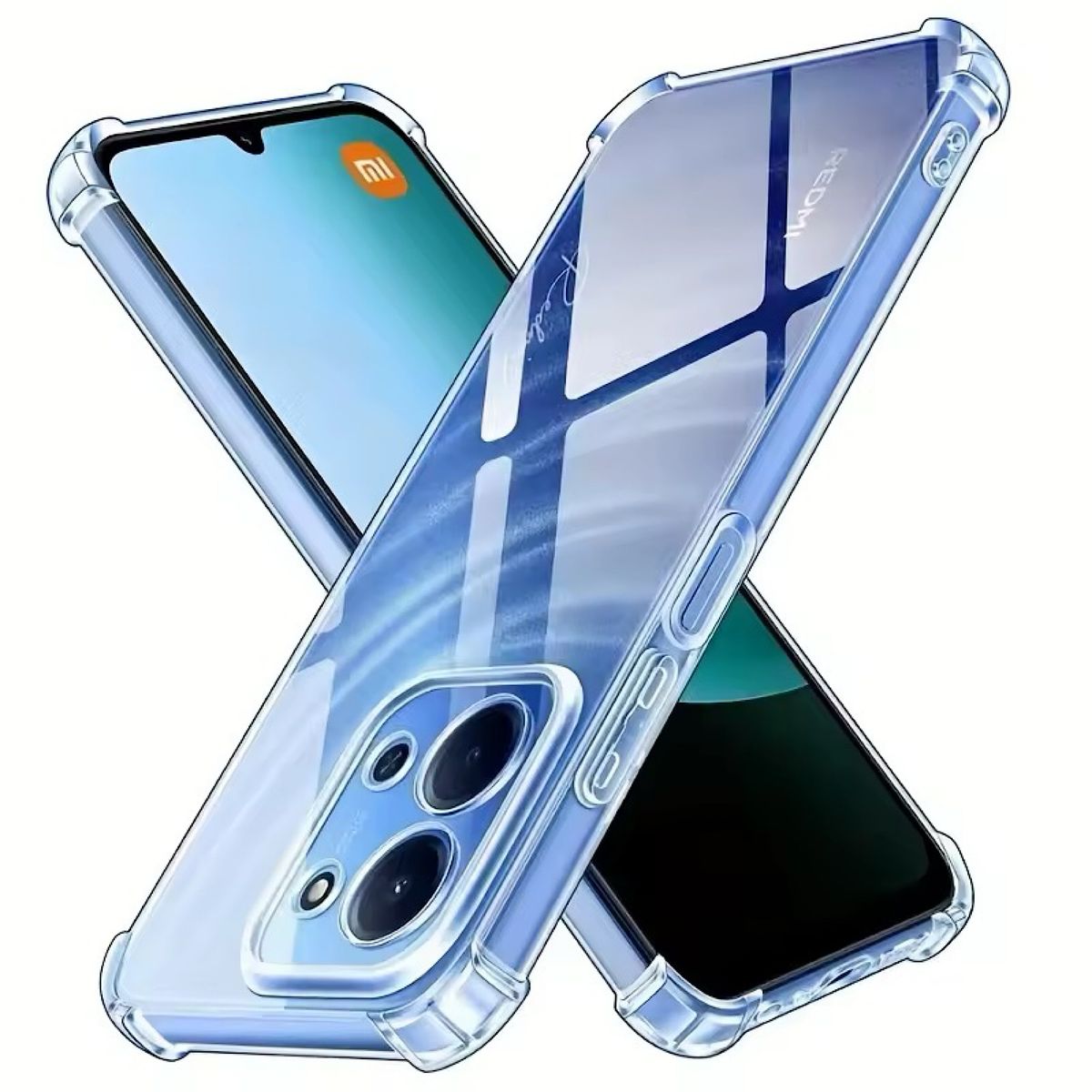 GENERICO - Carcasa Transparente Reforzada Para Xiaomi 15C 4G