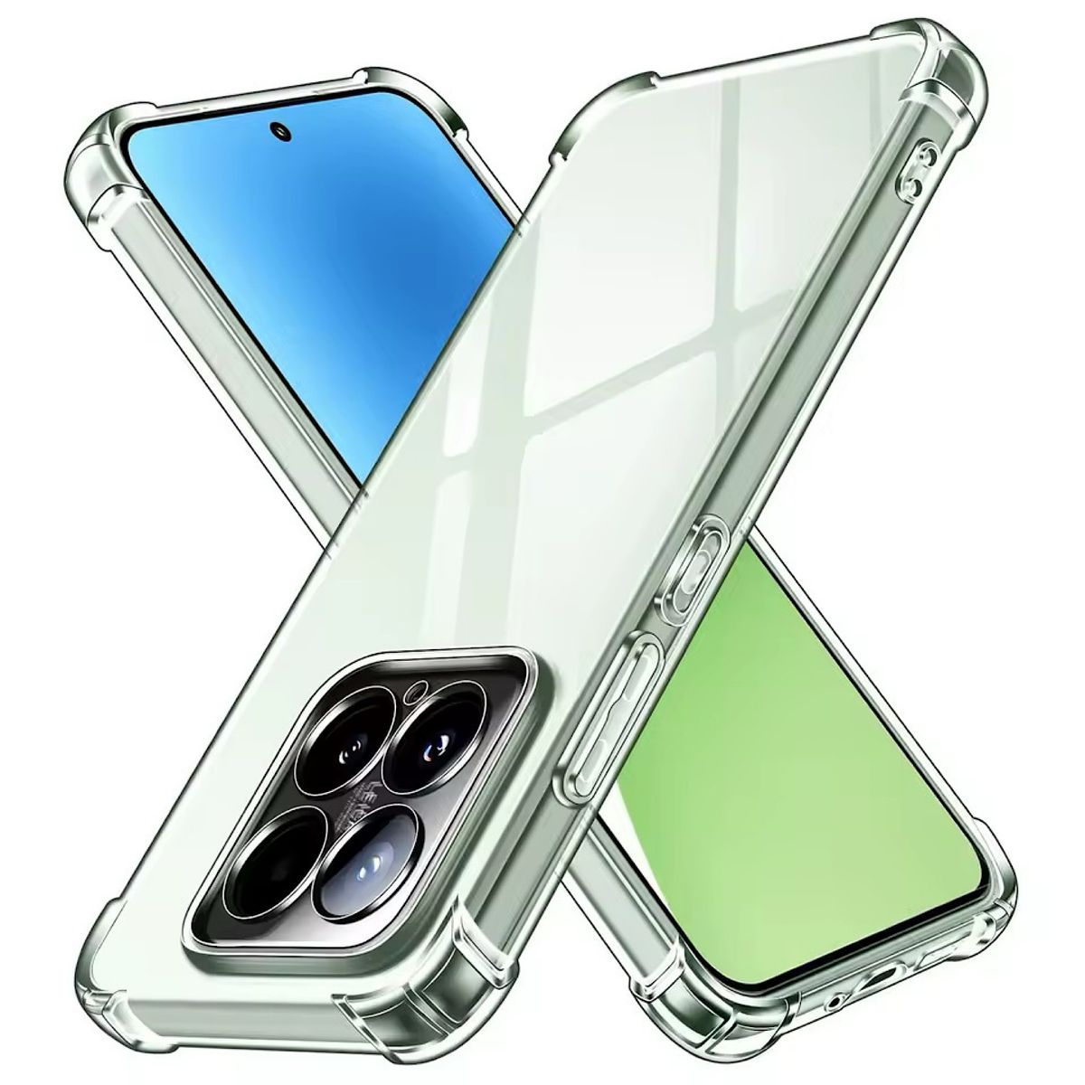 GENERICO - Carcasa Transparente Reforzada Para Xiaomi 15T