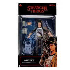 IMEXPORTA - Figura Stranger Things Dustin 15cm Con Accesorios Original