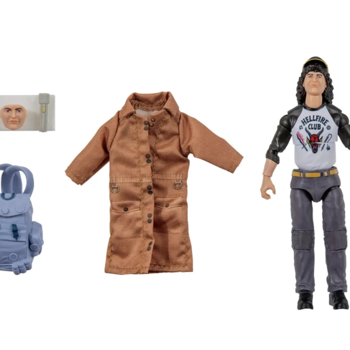 IMEXPORTA - Figura Stranger Things Dustin 15cm Con Accesorios Original