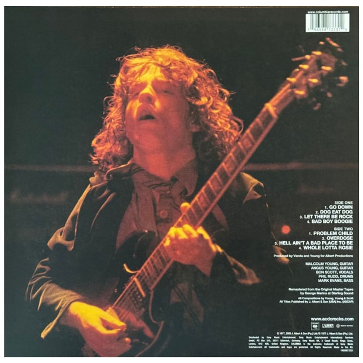 GENERICO - AC/DC - LET THERE BE ROCK (50th Anniversary Gold Vinyl) / VINILO