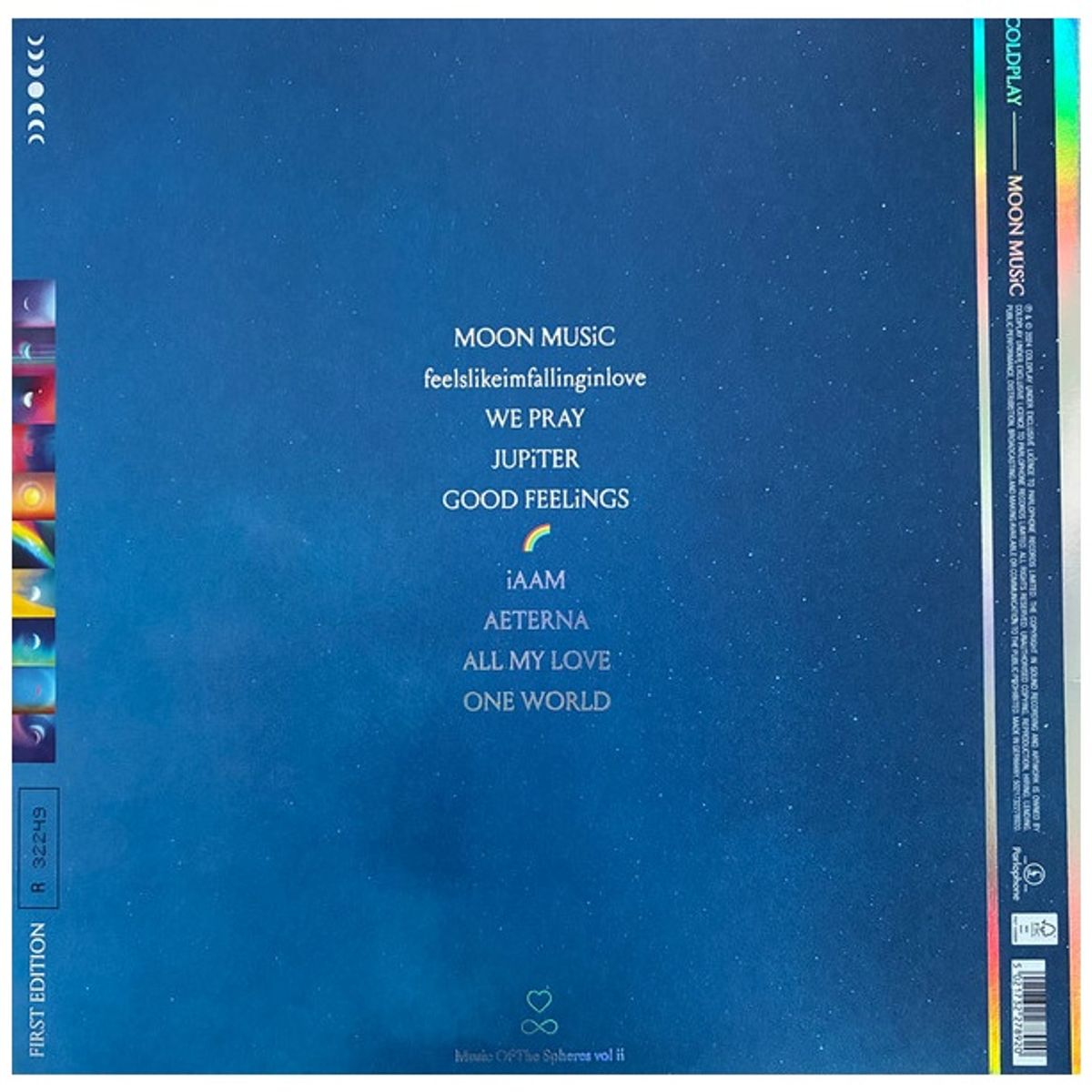 GENERICO - COLDPLAY - MOON MUSIC (RED VINYL) / VINILO