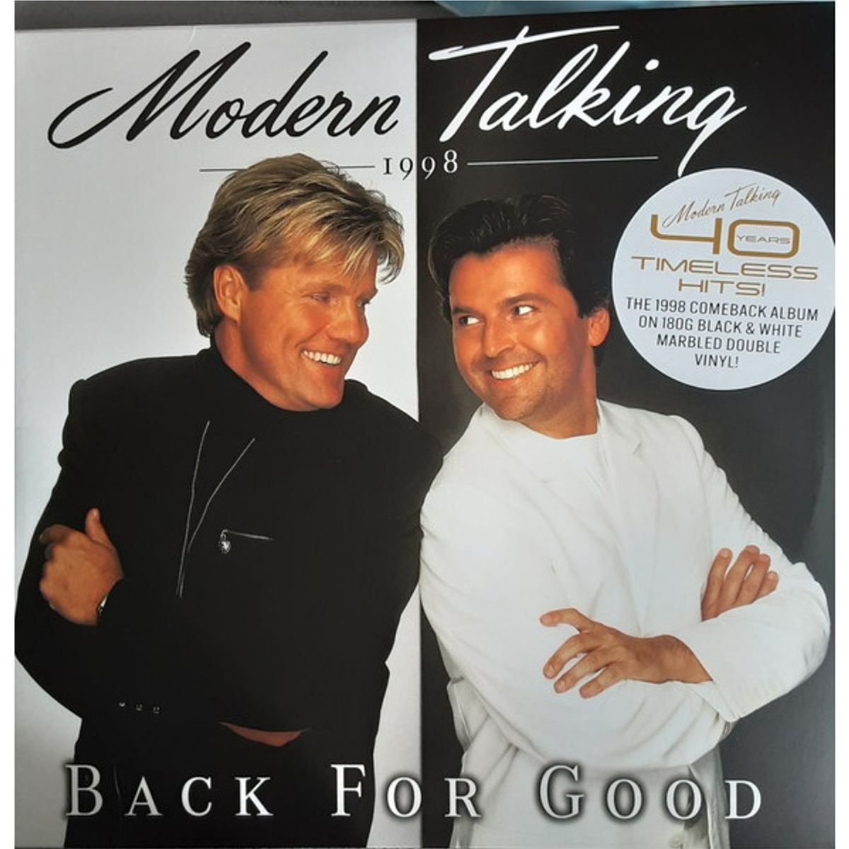 GENERICO - MODERN TALKING - BACK FOR GOOD (40th Black & White Vinyl) (2LP) / VINILO