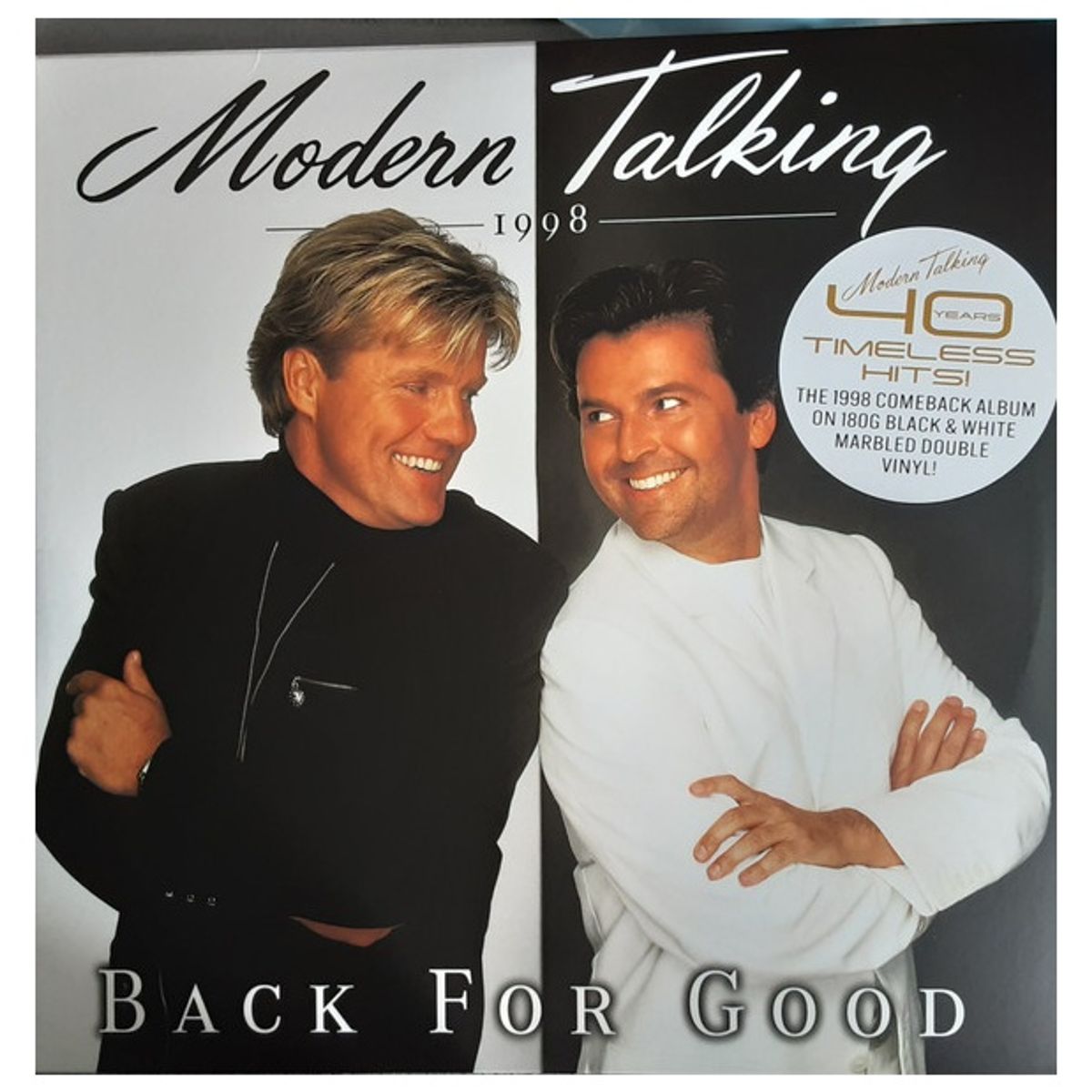 GENERICO - MODERN TALKING - BACK FOR GOOD (40th Black & White Vinyl) (2LP) / VINILO